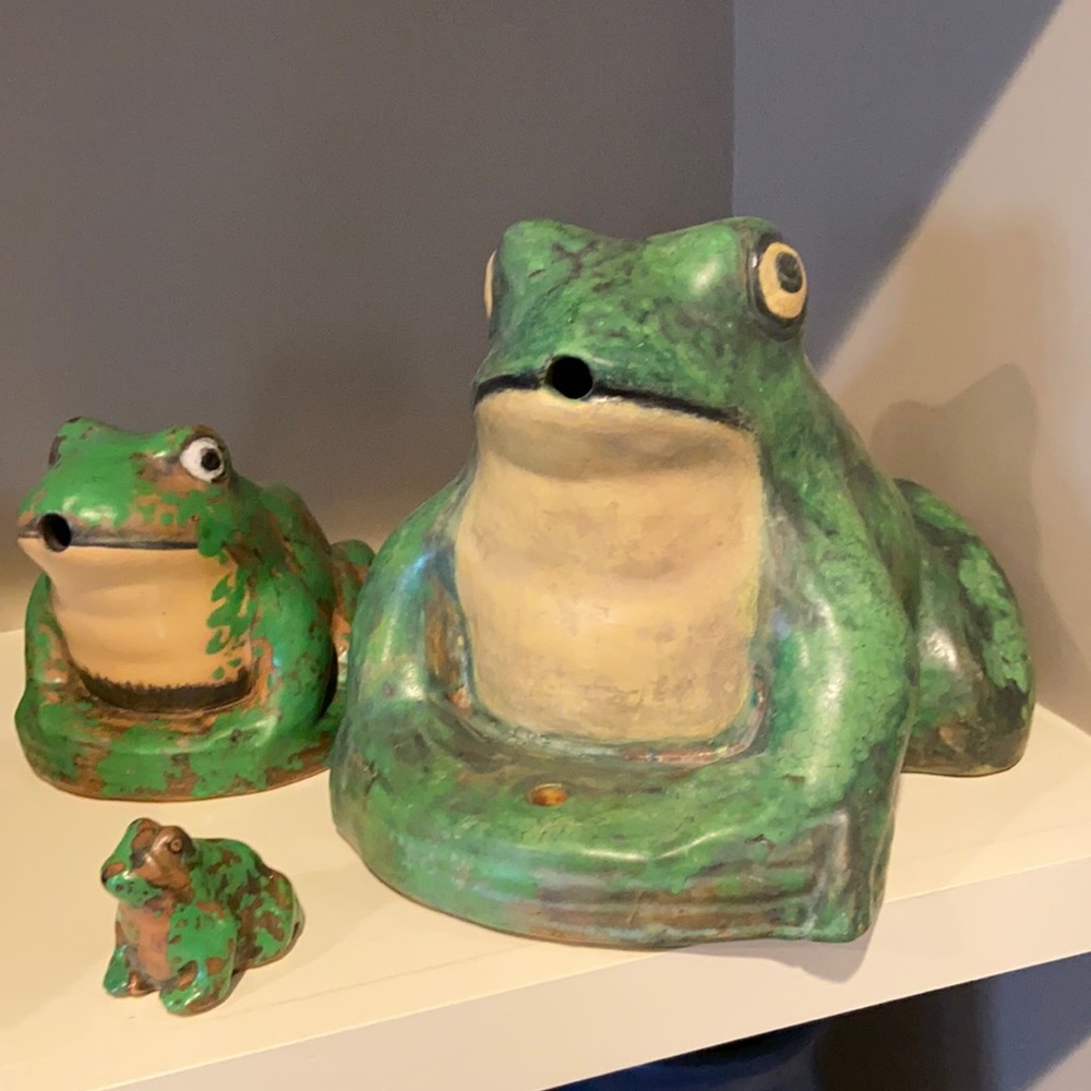 Weller Coppertone large fountain frog